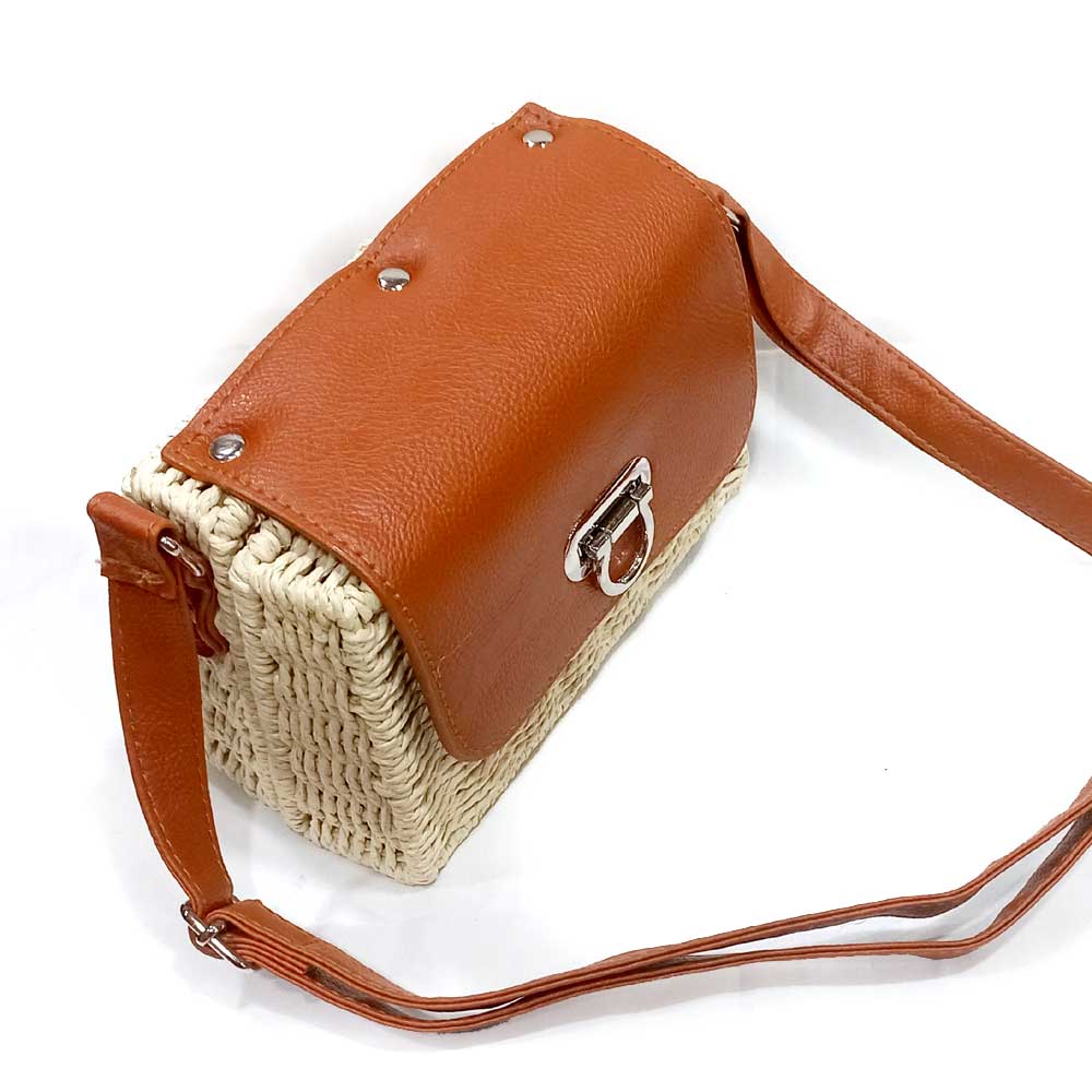 Rattan Sling Bag