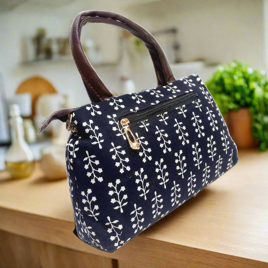 black handbag