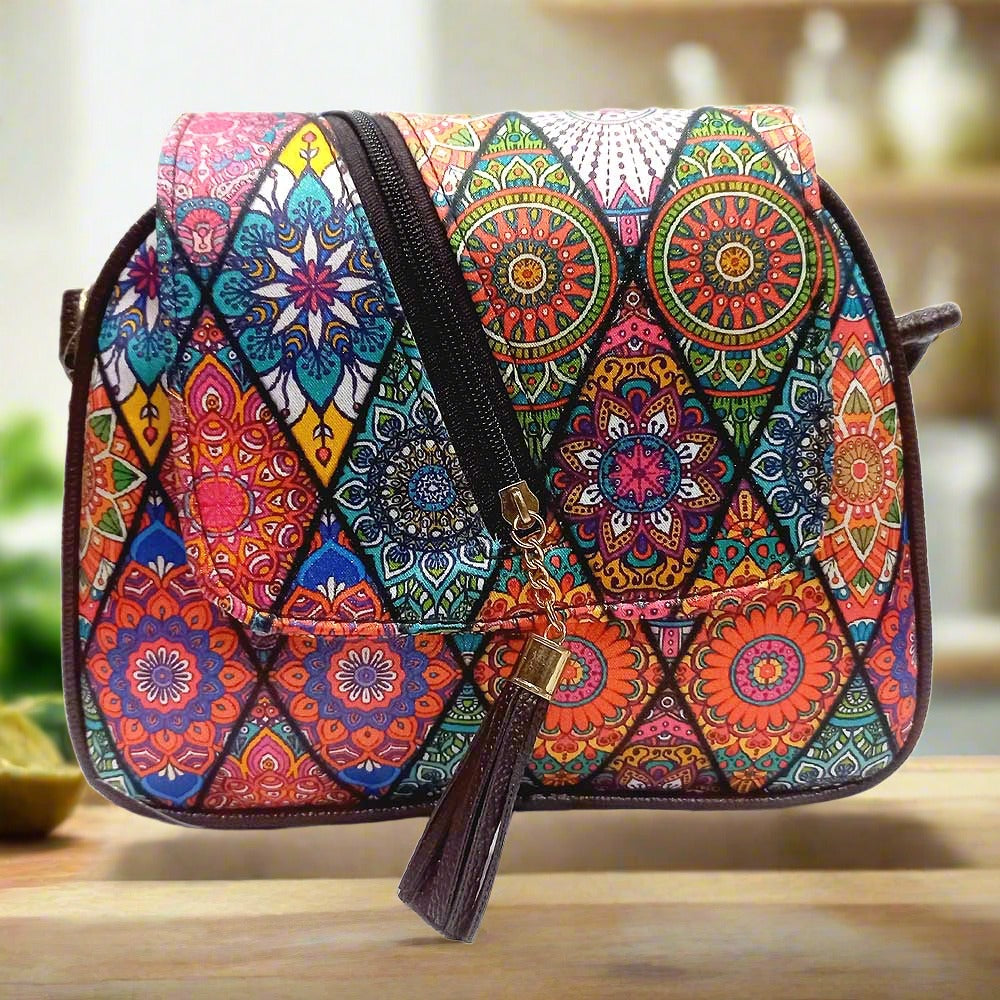 patola print bag