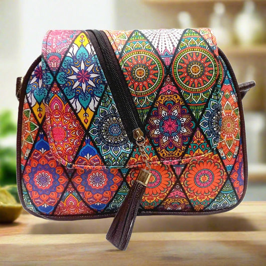 patola print bag