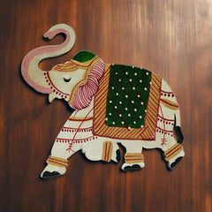 Unique salute elephant fridge magnet, colorful and charming