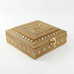 Jaipur handicraft elephant dry fruit box ideal for wedding returns