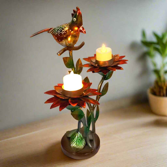 candle lighting holder with elegant design, used for holding candles securely during lighting rituals or decor