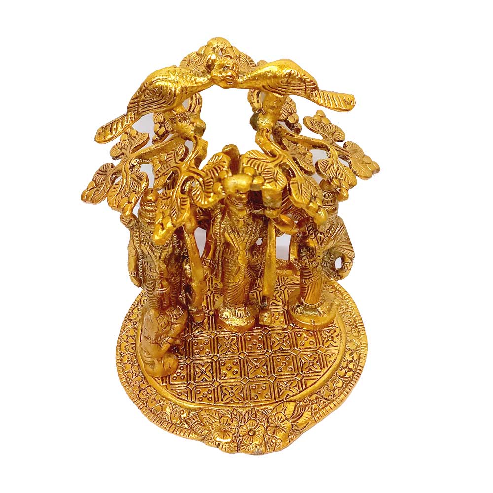 A small Ram Darbar figurine for a tabletop or office desk.