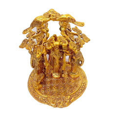A small Ram Darbar figurine for a tabletop or office desk.