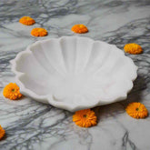 White marble urli bowl as premium gift item for special occasions