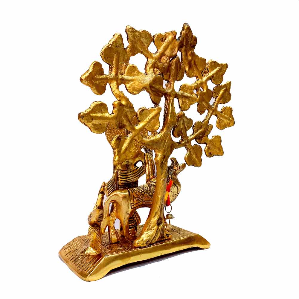 Lord Krishna Idol in Metal