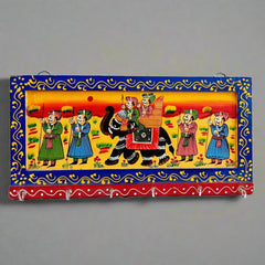 Wooden Hand Painted Key Holder