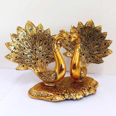 Peacock Statue in Metal Craft