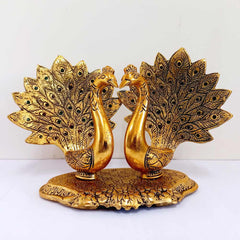 Peacock Statue for Home Decoration