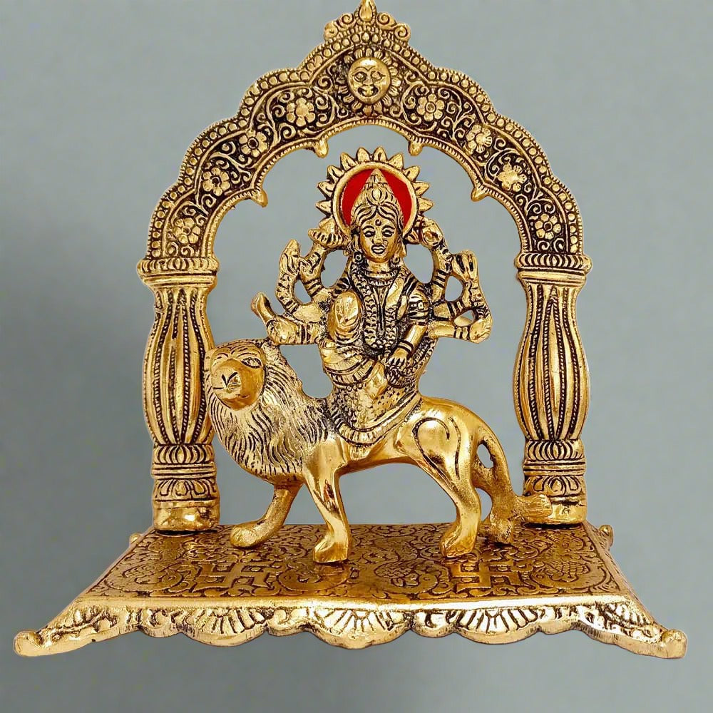 Metal Durga Idol