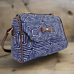 ethnic printed cotton sling bag