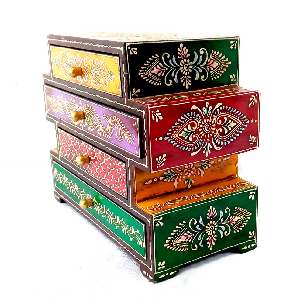 Wooden Drawer Jewellery Box