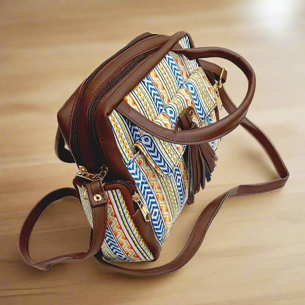 Sling bag for collage