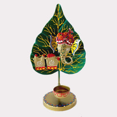 A beautiful Ganesh candle holder, a stunning decorative piece that adds a touch of charm.