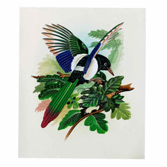Lifestyle display silk bird miniature enhancing serene home gallery decor