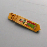 A beautiful hand-painted wooden bookmark, the best gift item for a book lover.