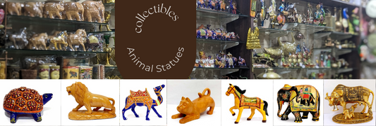 Animal Statues in Wood, Marble, Metal and Brass at kkgiftstore