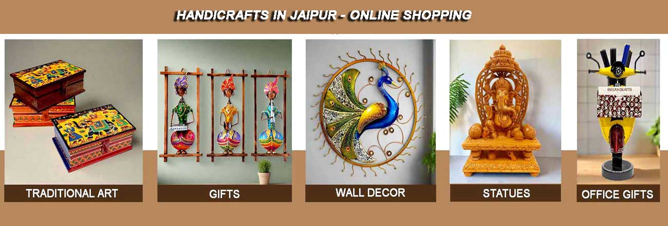 Authentic Jaipur handicrafts available to buy online — home decor, god statues, animal statues and wall decor from KK Gift Store