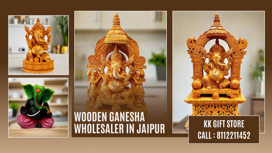 Wooden Ganesh Manufacturer and Wholesaler in Jaipur