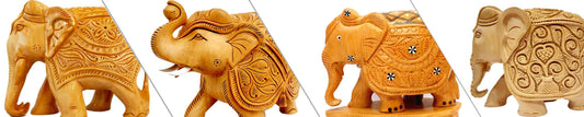 Specialty of Jaipur's handmade wooden elephants and where to buy them