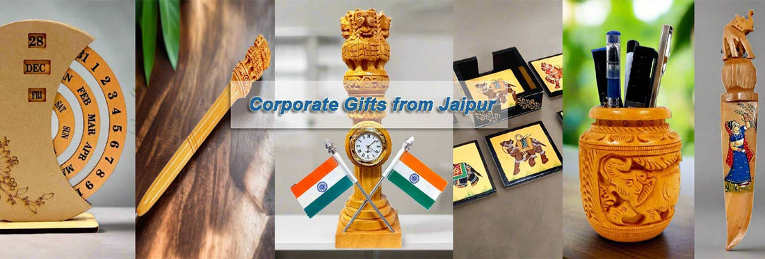 Handmade wooden, marble and Meenakari corporate gifts from Jaipur — occasion-wise gifting guide by KK Gift Store