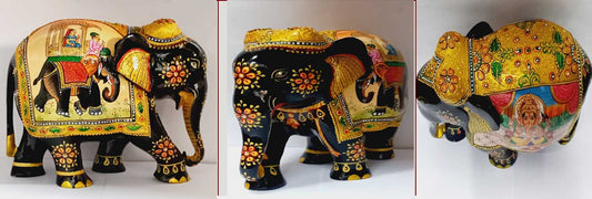 Wooden Elephant Statue