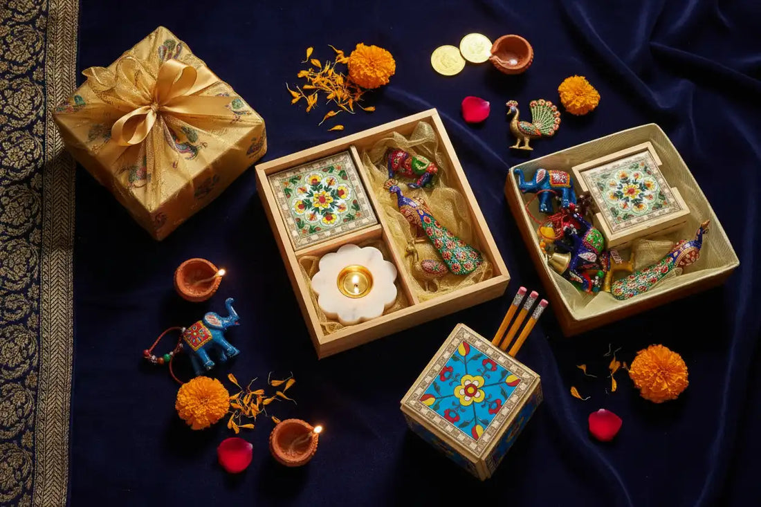 Top 10 Rajasthani Gift Hamper Items - Handcrafted Jaipur Gifts | KK Gift Store