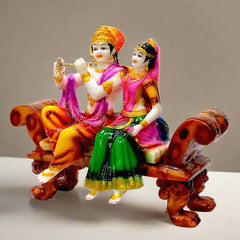 A perfect Radha Krishna idol, a much-liked wedding and anniversary gift.