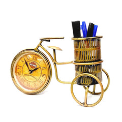 cycle Pen Holder & Clock