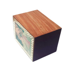 Pen Stand with Gemstone Painting