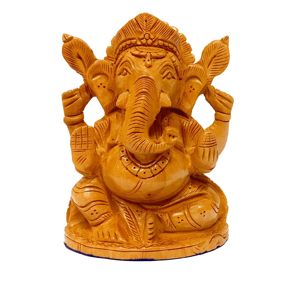 Wooden Ganeshji
