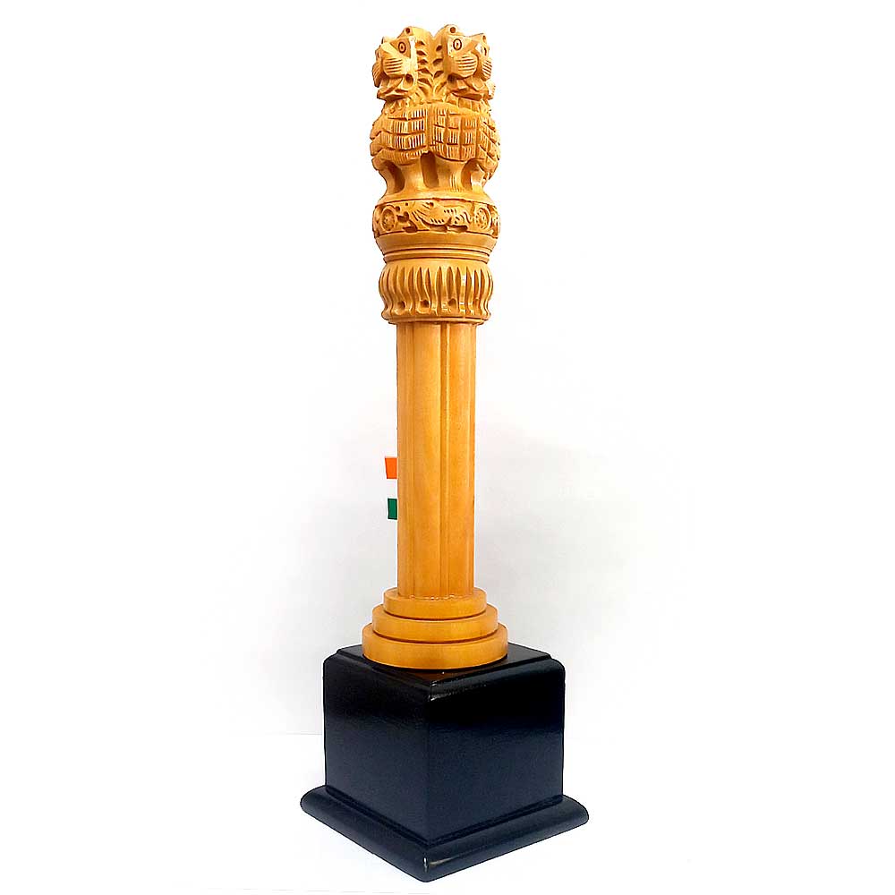 Carving Ashoka Pillar