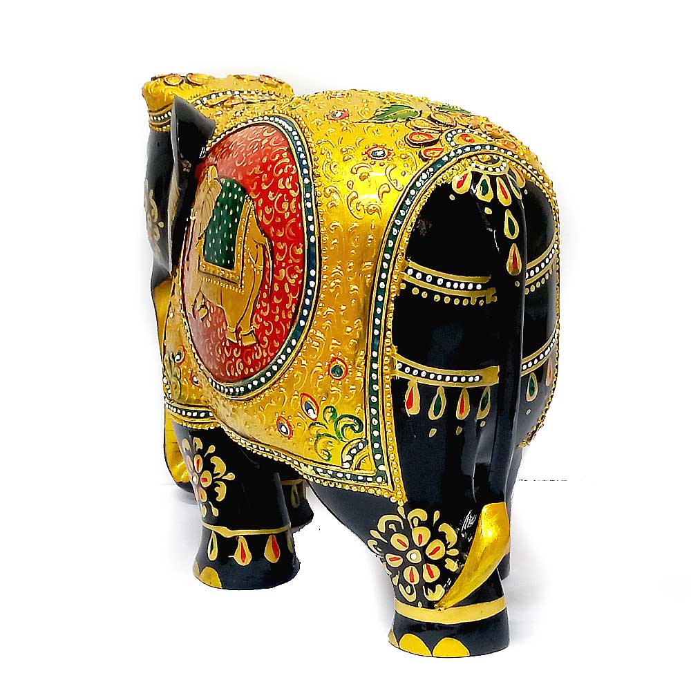 Elephant Statue with hand Painting