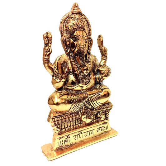 Metal Ganesh Figurine