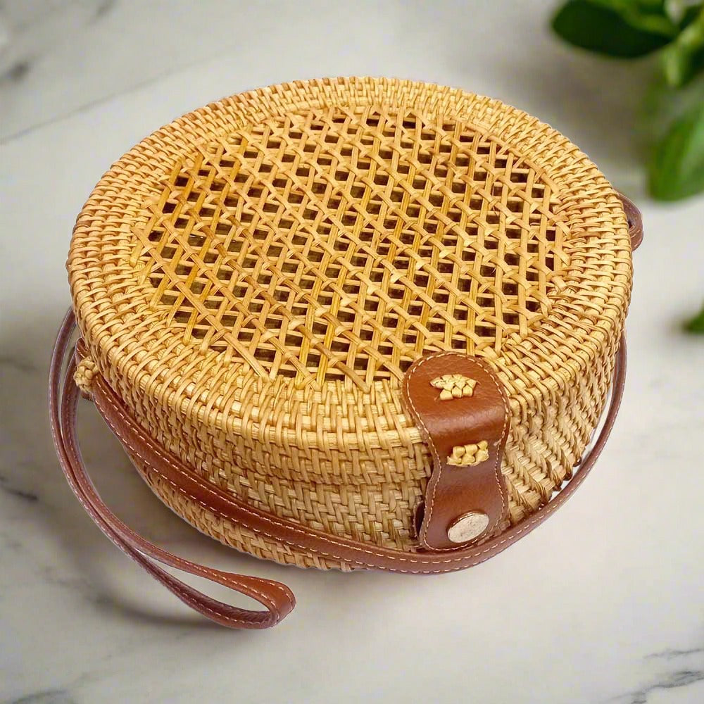 Round Jute Bag