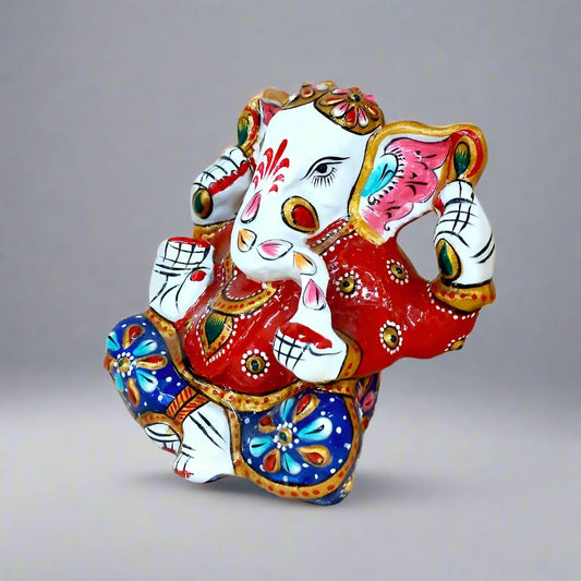 Traditional Ganesha idol for pooja room and spiritual practices