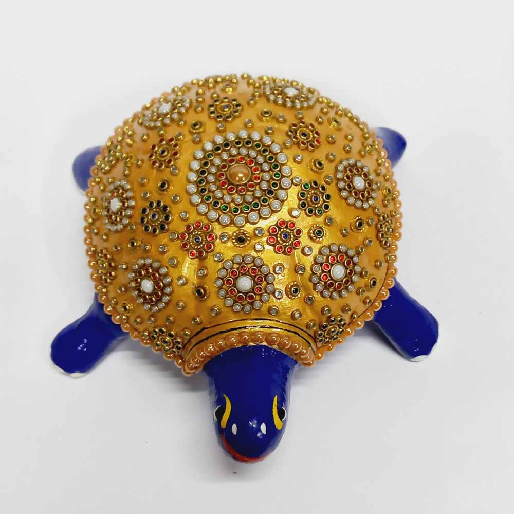 Meena work Tortoise Statue