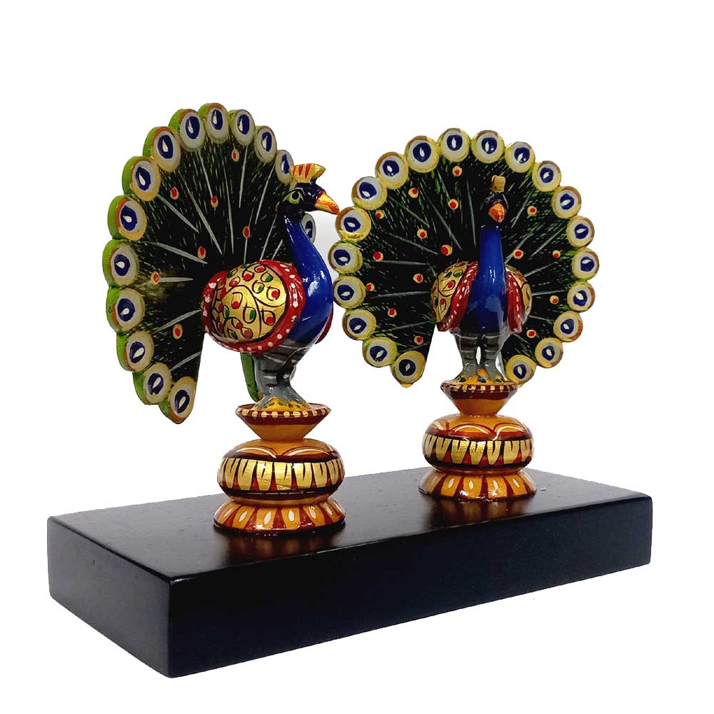 Peacock Figurine