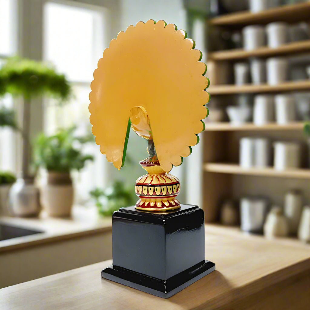 Peacock Statue