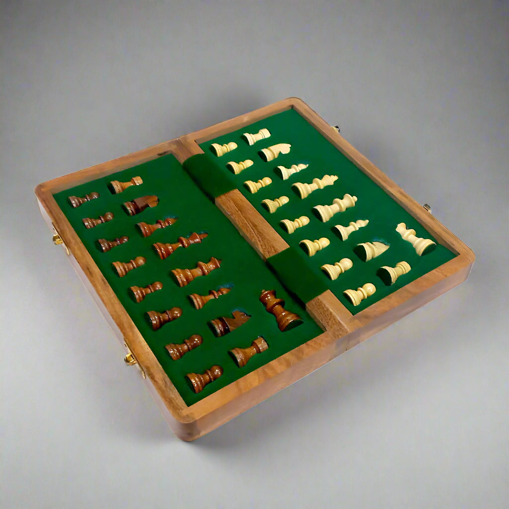 Wooden Magnetic Chess Board