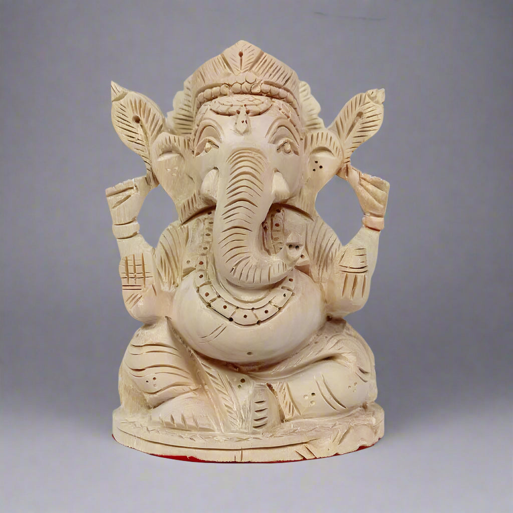Auspicious Shriparni wood Ganpati idol to attract positive vibrations