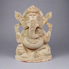 Auspicious Shriparni wood Ganpati idol to attract positive vibrations