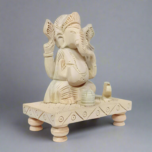 shriparni sevan wood chowki Ganesh