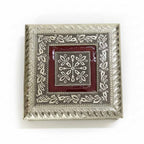 Handcrafted 4 compartment wood box - perfect wedding return gift, dining table decor
