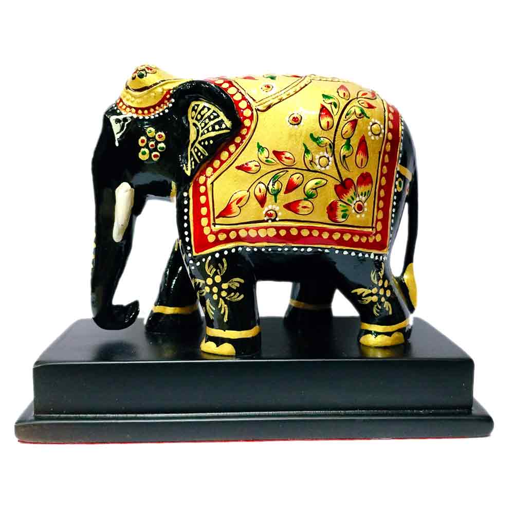 Wooden Elephant Memento