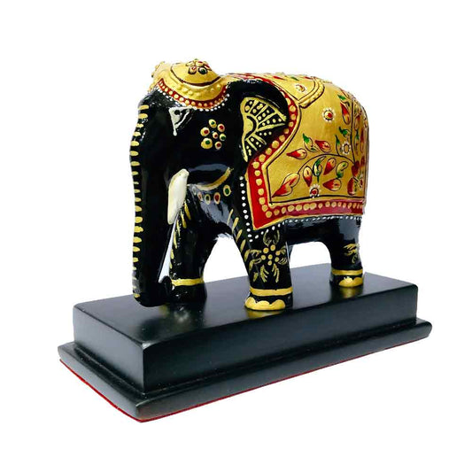 Wooden Elephant Statue Memento