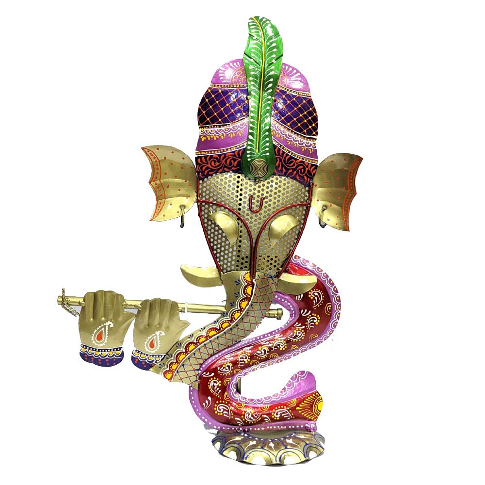 Metal Decorative Ganesh Figurine