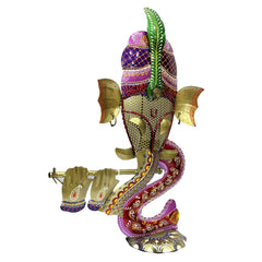 Metal Decorative Ganesh Figurine