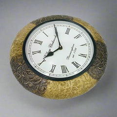 Premium quality wooden wall clock with timeless antique look